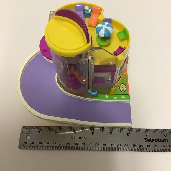 Vintage Polly Pocket Polly & the Pops Music Mall 1999 Bluebird Complete w/Dolls - Picture 12 of 16